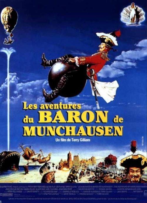 Les Aventures Du Baron De Munchausen AFFICHE CINEMA ORIGINALE État correct reconditionné disponible sur Fnac