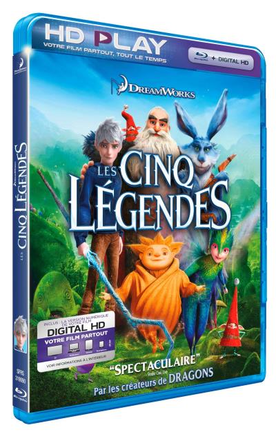 Les cinq légendes Blu-ray État correct reconditionné disponible sur Fnac
