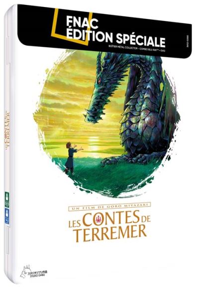 Les Contes de Terremer Boîtier Métal Exclusivité Fnac Combo Blu-ray DVD État correct reconditionné disponible sur Fnac