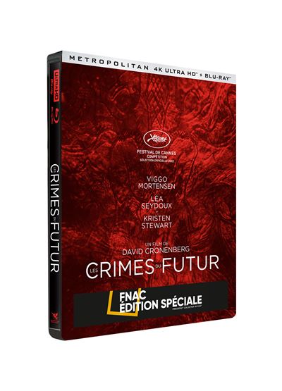 Les Crimes du futur Édition Spéciale Limitée Fnac SteelBook® Blu-ray 4K Ultra HD État correct reconditionné disponible sur Fnac | Dero