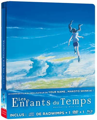 Les Enfants du temps SteelBook® Combo Blu-ray DVD État correct reconditionné disponible sur Fnac