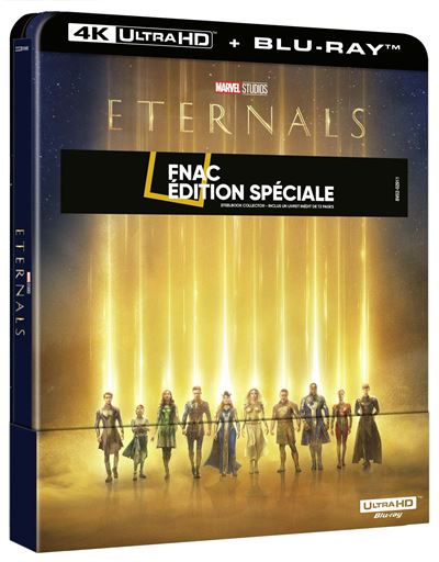 Les Eternels Edition Spéciale Fnac SteelBook® Blu-ray 4K Ultra HD État correct - 124,84 € Les Eternels Edition Spéciale Fnac SteelBook® Blu-ray 4K Ultra HD État correct reconditionné disponible sur Fnac