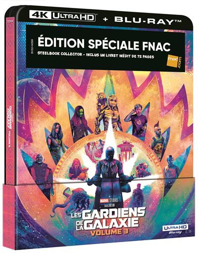 Les Gardiens de la Galaxie Volume 3 Édition Spéciale Fnac SteelBook® Blu-ray 4K Ultra HD État correct reconditionné disponible sur Fnac