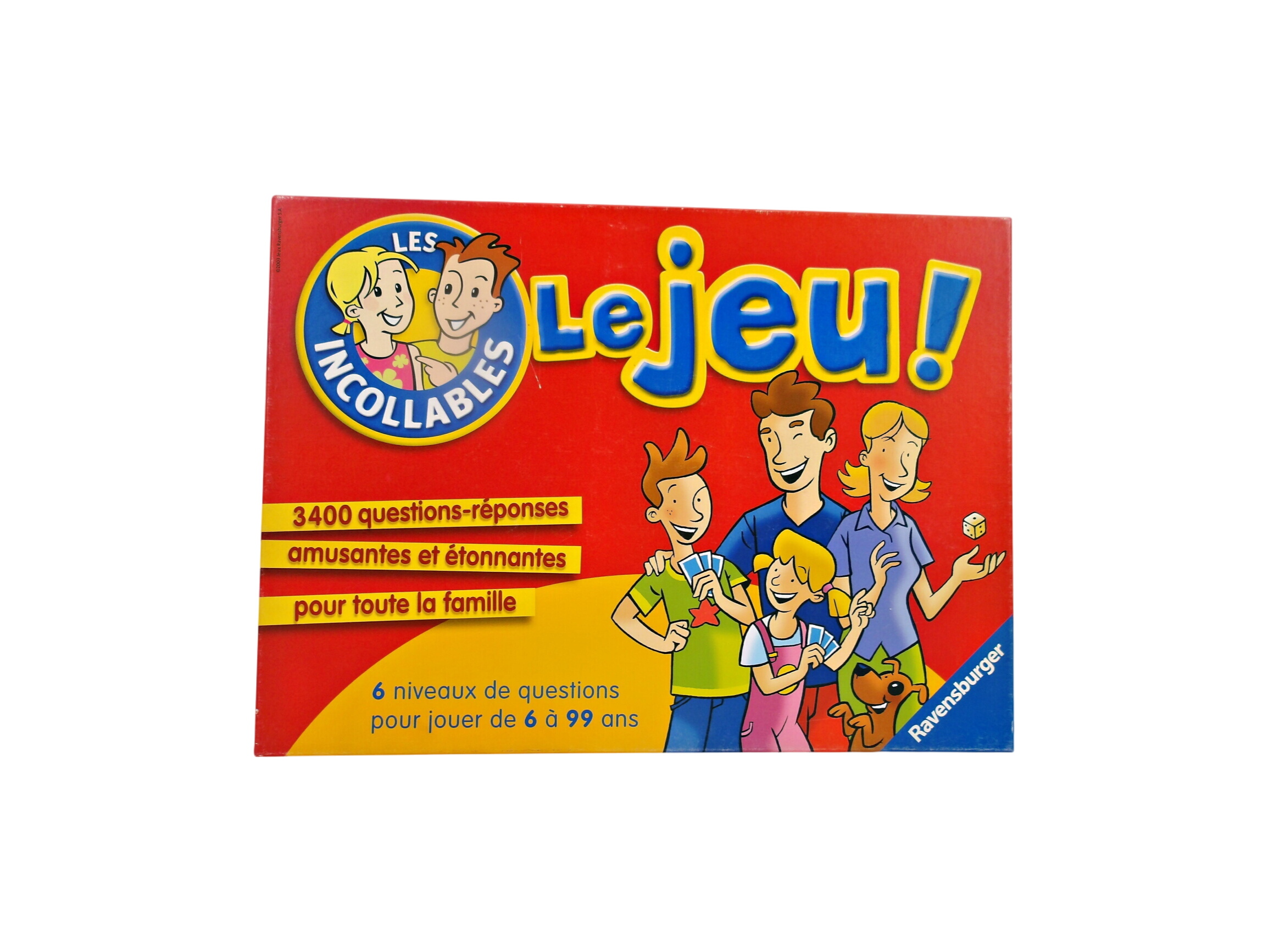 Les incollables - Le jeu- Édition 2003 Parfait état - 19,60 € Les incollables - Le jeu- Édition 2003 Parfait état reconditionné disponible sur Label Emmaüs
