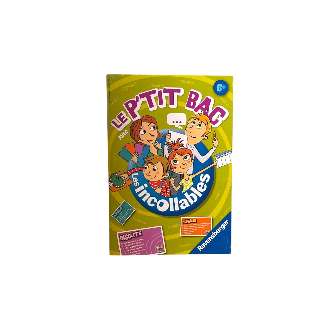 Acheter Les incollables - Le P'tit Bac- Édition 2012 Très bon état - 10,40 € Les incollables - Le P'tit Bac- Édition 2012 Très bon état reconditionné disponible sur Label Emmaüs