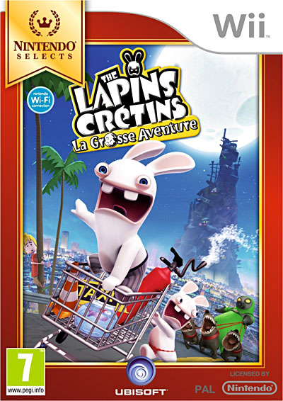 Les Lapins Crétins - La Grosse Aventure - Gamme Selects État correct Ubisoft reconditionné disponible sur Fnac