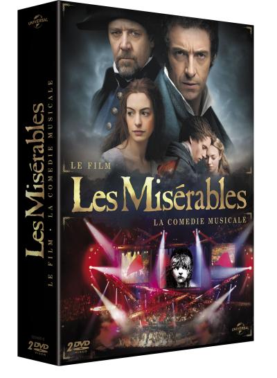 Les Misérables (version cinéma 2012) - Les Misérables, la comédie musicale Coffret 2 DVD État correct reconditionné disponible sur Fnac