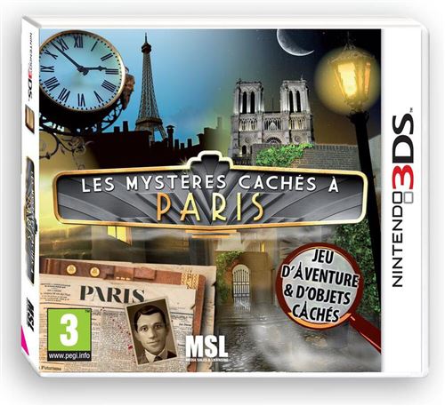 Acheter Les Mystères Cachés à Paris État correct - 12,22 € Les Mystères Cachés à Paris État correct Just for Games reconditionné disponible sur Fnac