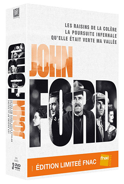 Les raisins de la colère - La poursuite infernale - Qu'elle était verte ma vallée - Coffret - Edition Limitée Fnac État correct reconditionné disponible sur Fnac
