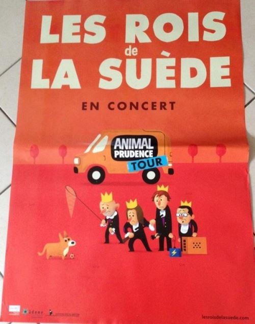 Les Rois De La Suède - 70x100 cm - AFFICHE / POSTER État correct reconditionné disponible sur Fnac