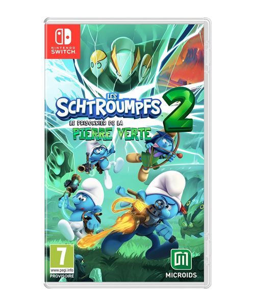 Les Schtroumpfs 2 : Le prisonnier de la Pierre Verte Nintendo Switch État correct Microids Distribution reconditionné disponible sur Fnac