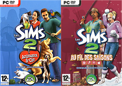 Les Sims 2 : Animaux et Compagnie & Au Fil des Saisons État correct reconditionné disponible sur Fnac