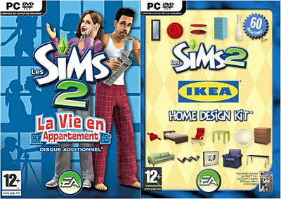 Les Sims 2 : La Vie en Appartement + Le Kit Ikea État correct - 15,29 € Les Sims 2 : La Vie en Appartement + Le Kit Ikea État correct Bandai Namco reconditionné disponible sur Fnac