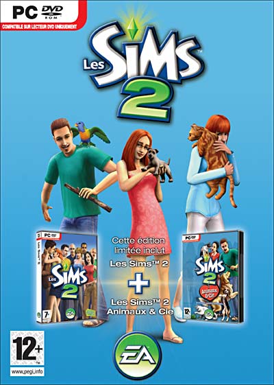 Les Sims 2 + Les Sims 2 - Animaux & Cie État correct Bandai Namco reconditionné disponible sur Fnac | Dero