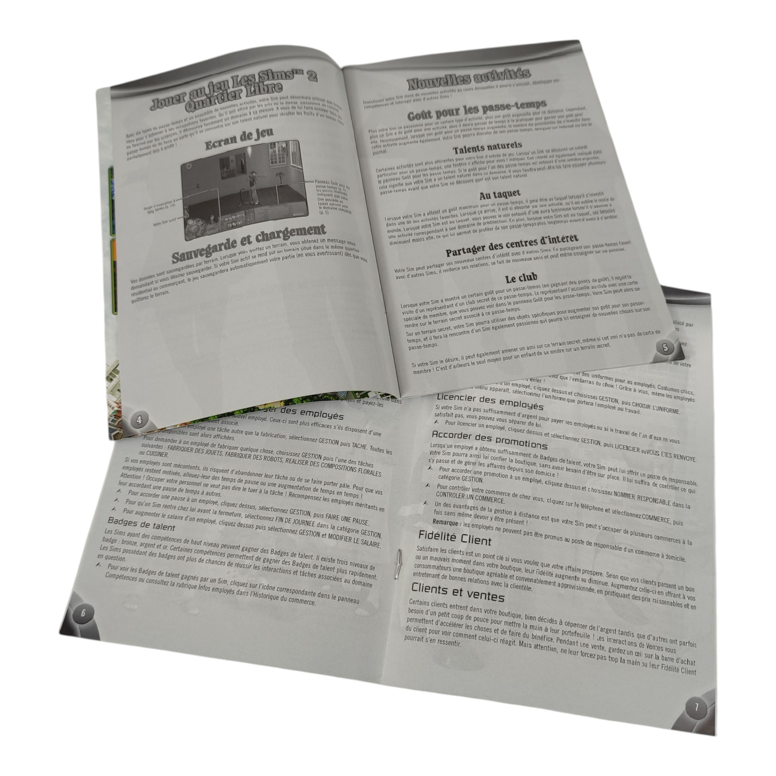 Voir photo 7 de Les Sims 2 - Pack de 2 jeux : Quartier Libre et La Bonne Affaire Les Sims 2 - Pack de 2 jeux : Quartier Libre et La Bonne Affaire Bon état reconditionné photo 7