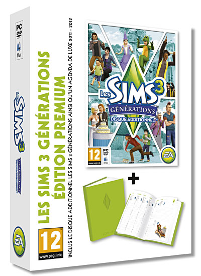 Les Sims 3 - Generations + agenda État correct Bandai Namco reconditionné disponible sur Fnac