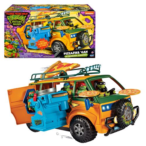 Les Tortues Ninja, Camion de combats, Lance pizza motorisé, Peut contenir les figurines de 12 cm, Jouet pour enfants dès 4 ans, TU804 État correct - 58,72 € Les Tortues Ninja, Camion de combats, Lance pizza motorisé, Peut contenir les figurines de 12 cm, Jouet pour enfants dès 4 ans, TU804 État correct reconditionné disponible sur Fnac