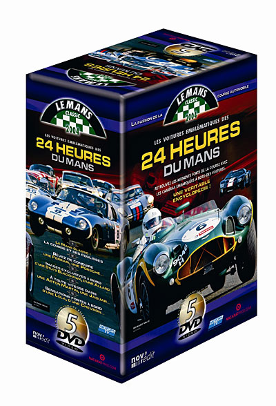 Les voitures emblématiques des 24 heures du Mans - Coffret 5 DVD État correct reconditionné disponible sur Fnac