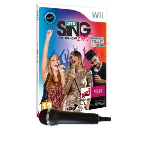Let's Sing 2016 Hits Français Wii + 1 Micro État correct - 46,39 € Let's Sing 2016 Hits Français Wii + 1 Micro État correct Koch Media reconditionné disponible sur Fnac