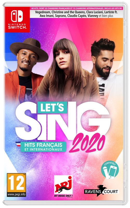 Acheter Let's Sing 2020 Hits Français et Internationaux Nintendo Switch État correct - 29,95 € Let's Sing 2020 Hits Français et Internationaux Nintendo Switch État correct Koch Media reconditionné disponible sur Fnac
