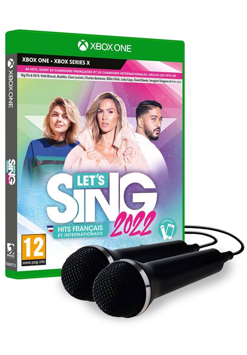 Let’s Sing 2022 avec 2 Microphones Xbox Series X État correct - 108,66 € Let’s Sing 2022 avec 2 Microphones Xbox Series X État correct Koch Media reconditionné disponible sur Fnac