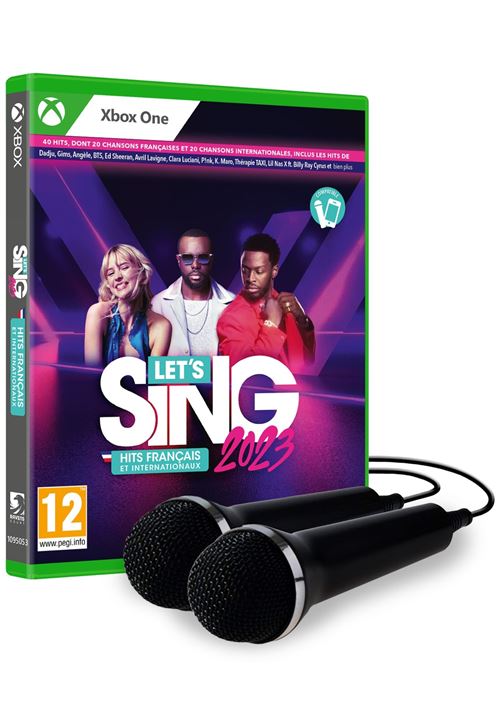 Let's Sing 2023 + 2 Micros Edition Bundle Xbox One État correct Koch Media reconditionné disponible sur Fnac