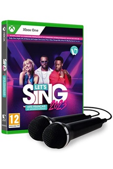 Let's Sing 2023 + 2 Micros Edition Bundle Xbox One Très bon état N/A reconditionné disponible sur Darty