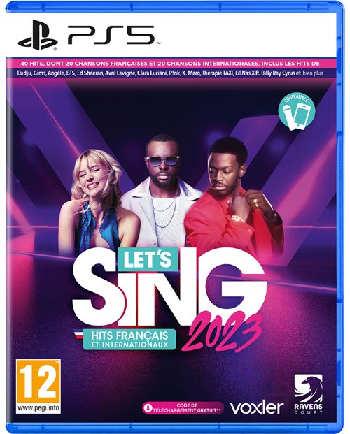 Acheter Let's Sing 2023 PS5 État correct - 29,84 € Let's Sing 2023 PS5 État correct Koch Media reconditionné disponible sur Fnac