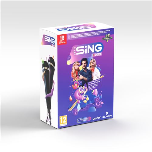 Let's Sing 2024 2 Micro Edition Spéciale Nintendo Switch État correct - 44,74 € Let's Sing 2024 2 Micro Edition Spéciale Nintendo Switch État correct Koch Media reconditionné disponible sur Fnac