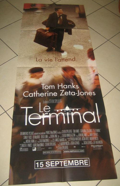 LeTerminal - Tom Hanks AFFICHE CINEMA ORIGINALE État correct - 13,99 € LeTerminal - Tom Hanks AFFICHE CINEMA ORIGINALE État correct N/A reconditionné disponible sur Fnac