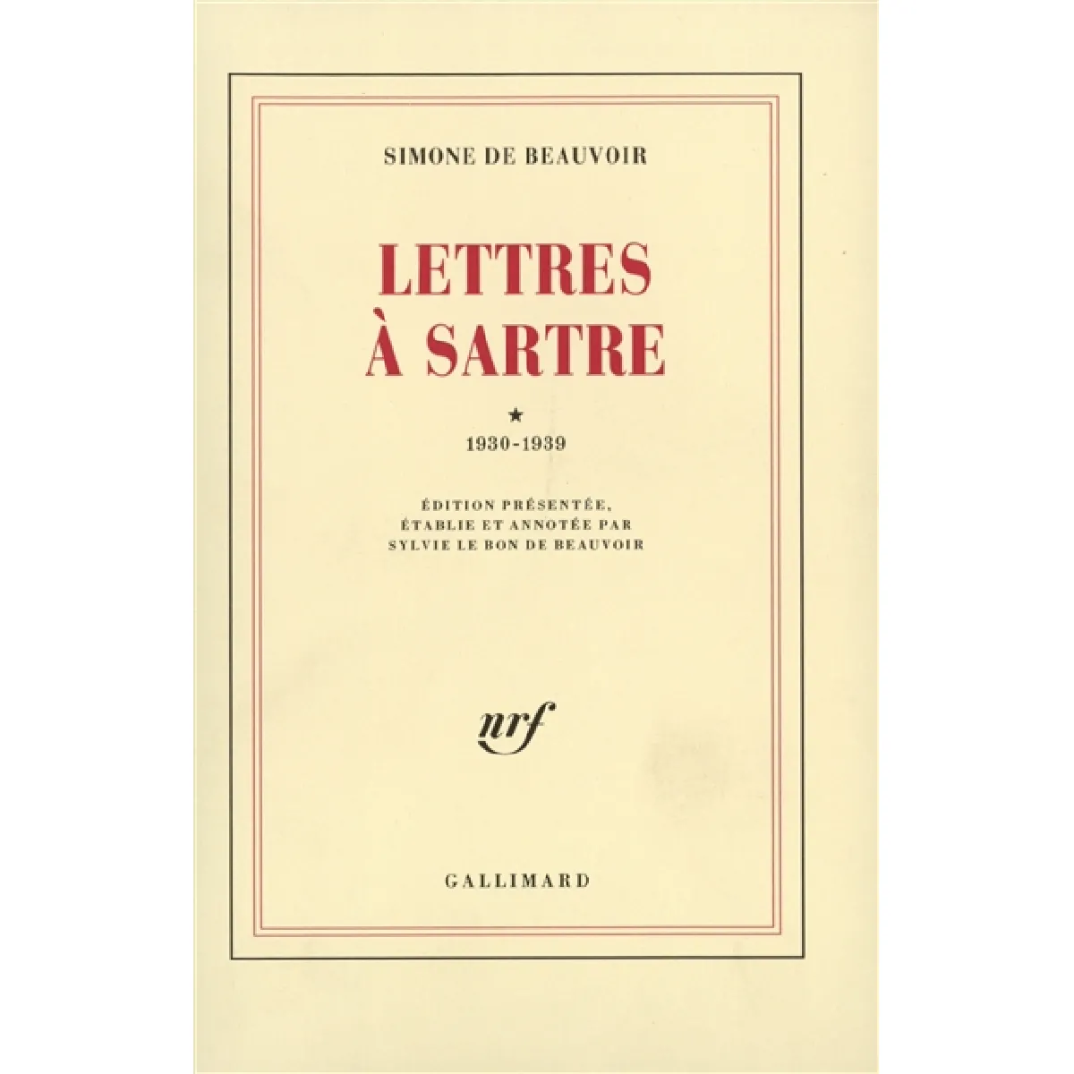 Acheter Lettres à Sartre. Vol. 1. 1930-1939 État correct - 11,62 € Lettres à Sartre. Vol. 1. 1930-1939 État correct N/A (Il ne s'agit pas d'une marque reconditionné disponible sur Rue du Commerce Seconde Vie