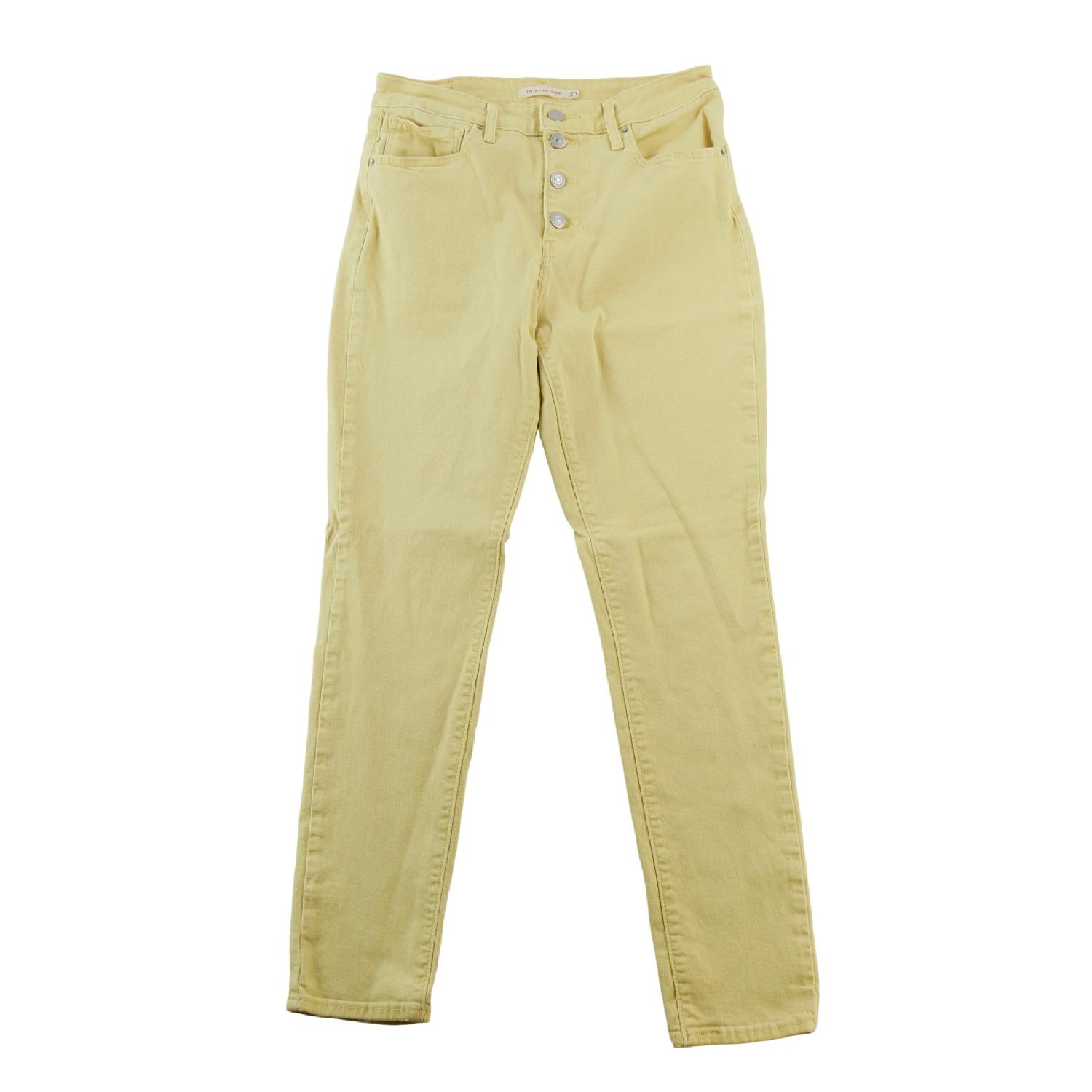Levi Strauss Jean 721 High Rise Skinny Taille haute Jean stretch Taille W30/L30 Femme Jaune #QWE1661 Très bon état - 29,99 € Levi Strauss Jean 721 High Rise Skinny Taille haute Jean stretch Taille W30/L30 Femme Jaune #QWE1661 Très bon état reconditionné disponible sur Sporteed