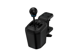 Levier de vitesses G RS H-Shifter Noir pour base de volant de course PRO et RS50 Bon état Logitech reconditionné disponible sur Darty | Dero