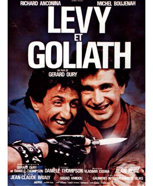 Levy et Goliath AFFICHE CINEMA ORIGINALE État correct reconditionné disponible sur Fnac