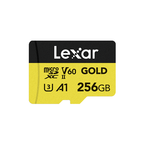 Lexar Professional GOLD 256 Go MicroSDXC UHS-II - Excellent état Parfait état Lexar reconditionné disponible sur Pixmania
