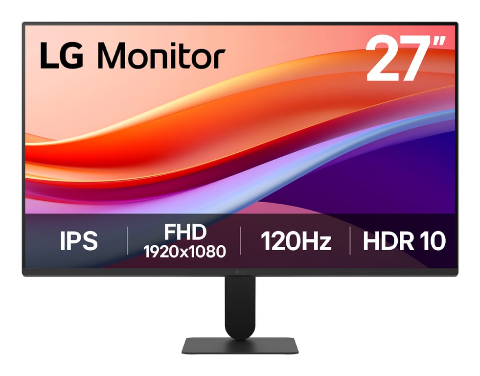 LG 27U411A-B Monitor PC 68,6 cm (27 ) 1920 x 1080 Pixel Full HD LED Noir - Excellent état Parfait état LG reconditionné disponible sur Pixmania