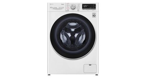 LG F964V40WRSA - Machine à laver séchante - WiFi - largeur : 60 cm - profondeur : 62 cm - hauteur : 85 cm - chargement frontal - 68 litres - 9 kg - 1400 tours/min - blanc État correct LG reconditionné disponible sur Fnac