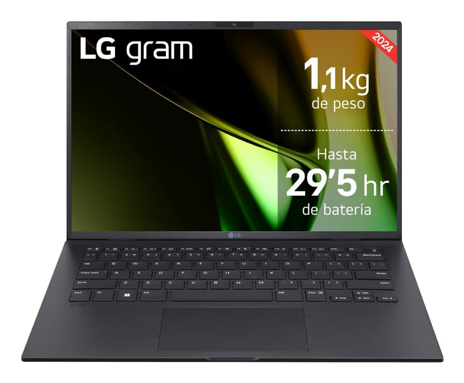 LG Gram 14Z90S Intel Core Ultra 7 155H Ordinateur portable 35,6 cm (14 ) Full HD 32 Go LPDDR5-SDRAM 1 To SSD Wi-Fi 6E (802.11ax) Windows 11 Home Noir - Excellent état Parfait état LG reconditionné disponible sur Pixmania