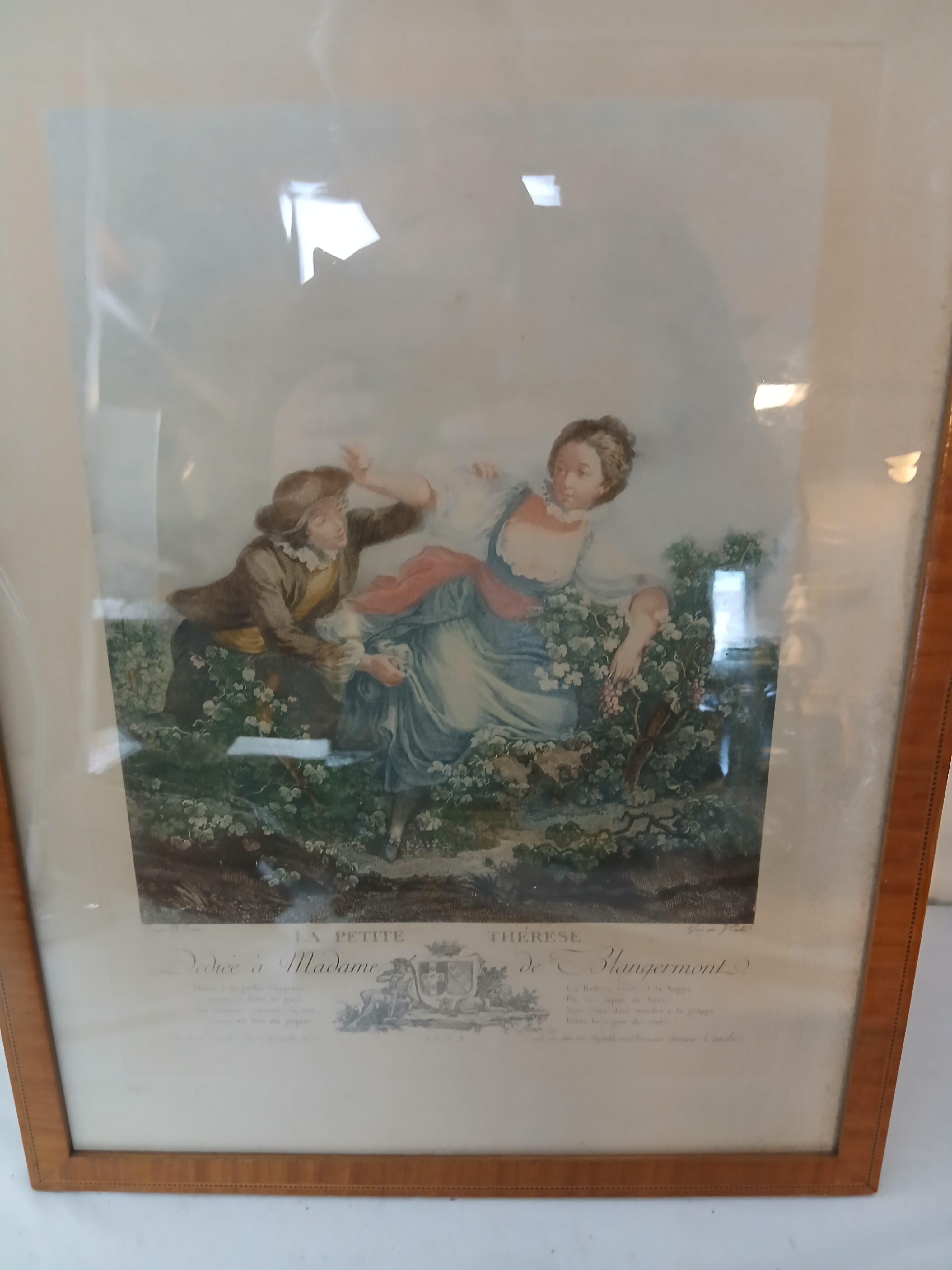 Voir photo 2 de Lhitographie encadrée intitulé " La petite Thérèse" d'après COUCHE Jacques (1750-1808), gravé d'après CARESME Jacques Lhitographie encadrée intitulé " La petite Thérèse" d'après COUCHE Jacques (1750-1808), gravé d'après CARESME Jacques Bon état reconditionné photo 2