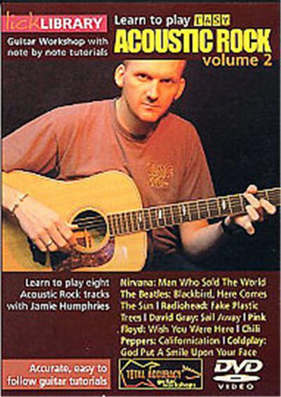 Lick Library - Learn To Play Easy Acoustic Rock - Vol. 2 État correct reconditionné disponible sur Fnac | Dero