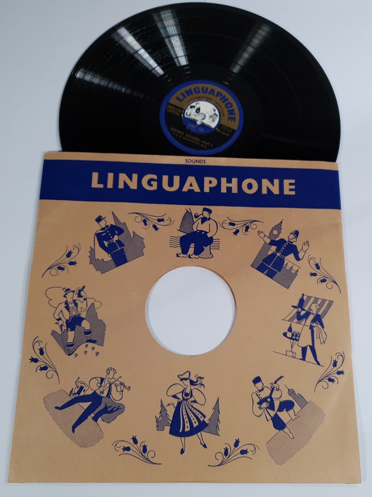 Voir photo 4 de LINGUAPHONE Cours d'Anglais Sur Disques 78 Tours ANCIEN LINGUAPHONE Cours d'Anglais Sur Disques 78 Tours ANCIEN reconditionné photo 4