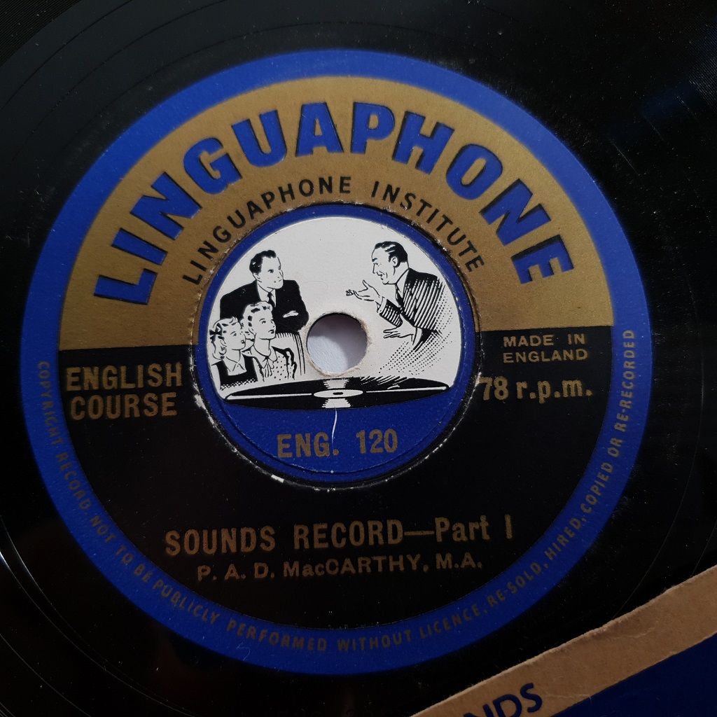 Voir photo 5 de LINGUAPHONE Cours d'Anglais Sur Disques 78 Tours ANCIEN LINGUAPHONE Cours d'Anglais Sur Disques 78 Tours ANCIEN reconditionné photo 5