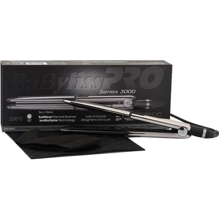 Lisseur - Babyliss - PRO ELIPSIS3100 - 5 niveaux de température - Cordon rotatif 270 m - Eco-responsable 45 W Reconditionné - 77,89 € Lisseur - Babyliss - PRO ELIPSIS3100 - 5 niveaux de température - Cordon rotatif 270 m - Eco-responsable 45 W Reconditionné BaByliss reconditionné disponible sur Cdiscount Seconde Vie