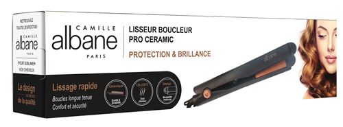 Lisseur boucleur Camille Albane Pro Ceramic 45W Noir État correct N/A reconditionné disponible sur Fnac