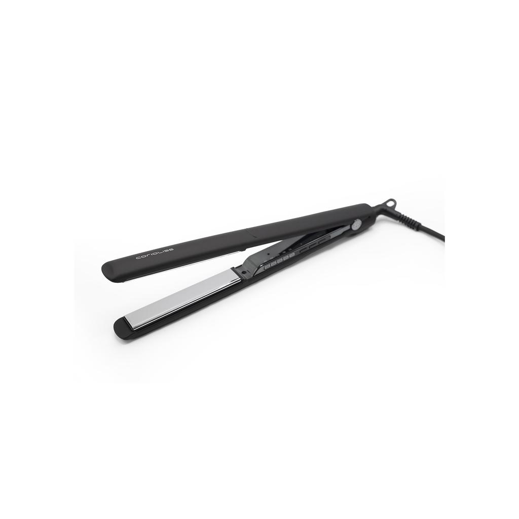 Lisseur Corioliss C3 BLACK SOFT TOUCH CHROME - Noir Reconditionné Corioliss reconditionné disponible sur Backmarket