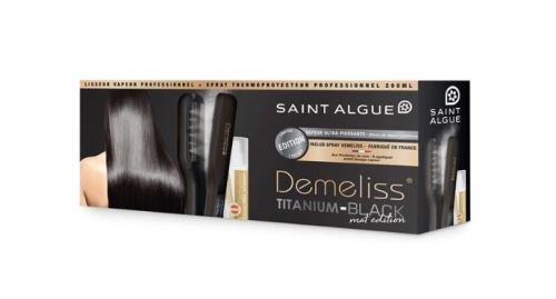 Lisseur Saint Algue Demeliss Titanium 85 W Noir Mat État correct Saint Algue reconditionné disponible sur Fnac