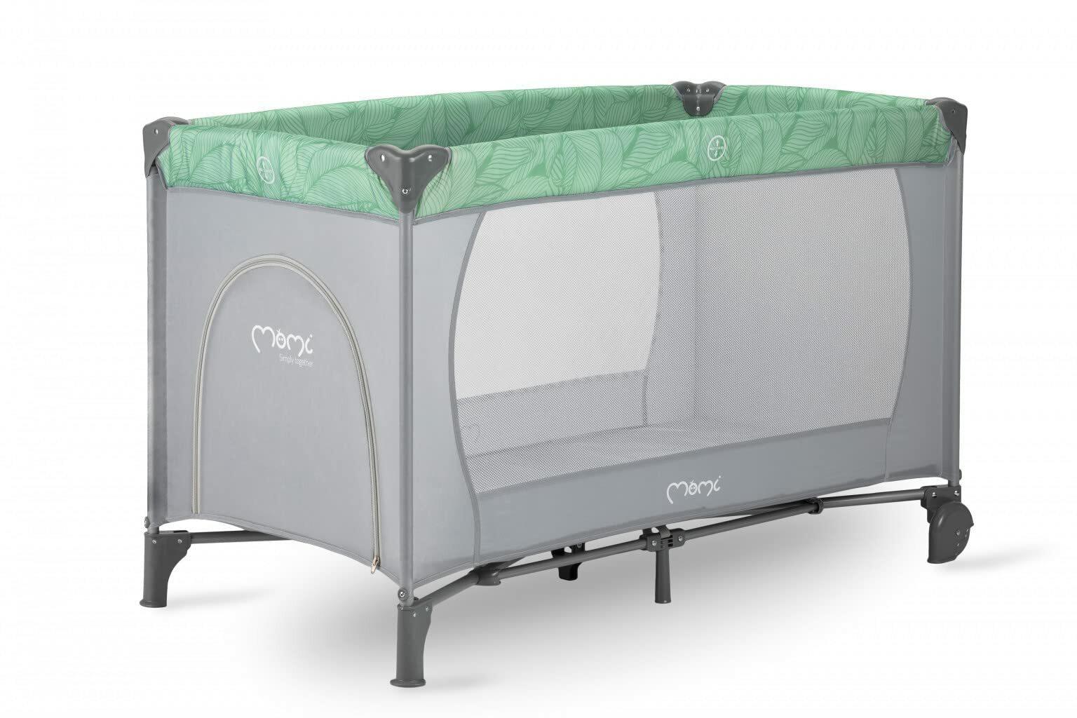Acheter Lit bébé de voyage Momi Belove Jade - 57,06 € Lit bébé de voyage Momi Belove Jade reconditionné disponible sur Label Emmaüs