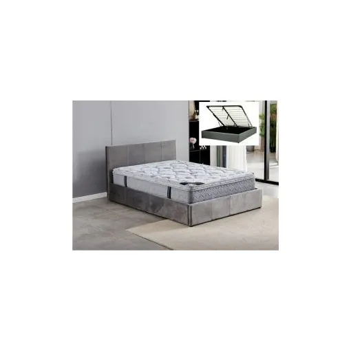 Lit Coffre avec matela 140x190 160x200 Bon état reconditionné disponible sur Rakuten