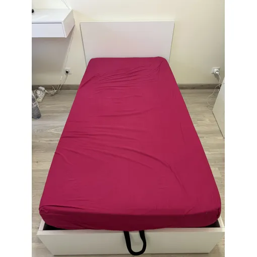 Lit coffre blanc 90x200 cm ¿ Très bon état ¿ Grand rangement Bon état reconditionné disponible sur Rakuten