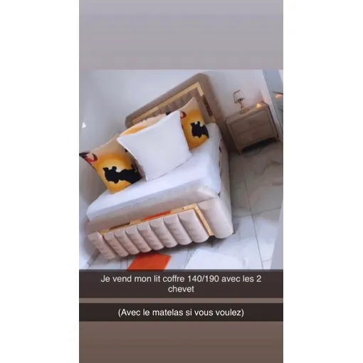Lit coffre Bon état reconditionné disponible sur Rakuten